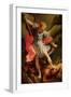 The Archangel Michael Defeating Satan-Guido Reni-Framed Premium Giclee Print