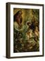 The Archangel Michael Fights Satan, (Revelation 12, 1-9)-Jacopo Robusti Tintoretto-Framed Giclee Print