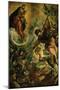 The Archangel Michael Fights Satan, (Revelation 12, 1-9)-Jacopo Robusti Tintoretto-Mounted Giclee Print