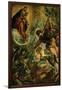 The Archangel Michael Fights Satan, (Revelation 12, 1-9)-Jacopo Robusti Tintoretto-Framed Giclee Print