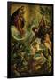 The Archangel Michael Fights Satan, (Revelation 12, 1-9)-Jacopo Robusti Tintoretto-Framed Giclee Print