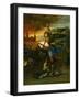 The Archangel Michael Slaying the Dragon-Raphael-Framed Giclee Print