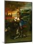 The Archangel Michael Slaying the Dragon-Raphael-Mounted Giclee Print