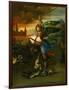 The Archangel Michael Slaying the Dragon-Raphael-Framed Giclee Print