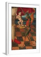The Archangel Michael Weighing the Souls of the Dead (Detail)-Juan de la Abadía the Elder-Framed Giclee Print