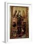 The Archangel Michael Weighing the Souls of the Dead, Early 16th Century-Pere Espalargues-Framed Giclee Print