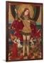 The Archangel Michael Weighing the Souls of the Dead-Juan de la Abadía the Elder-Framed Giclee Print