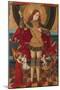 The Archangel Michael Weighing the Souls of the Dead-Juan de la Abadía the Elder-Mounted Giclee Print