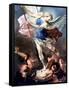 The Archangel Michael-Luca Giordano-Framed Stretched Canvas