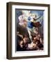 The Archangel Michael-Luca Giordano-Framed Premium Giclee Print