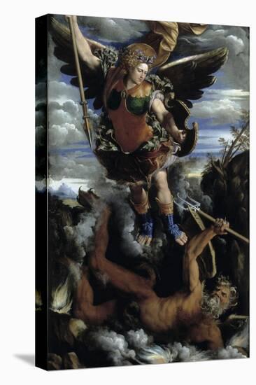 The Archangel Michael-Dosso Dossi-Stretched Canvas