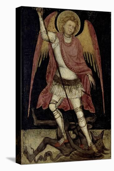 The Archangel Michael-Guariento Di Arpo-Stretched Canvas