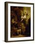 The Archangel Rapael Leaves the Family of Tobit, 1637-Rembrandt van Rijn-Framed Giclee Print