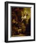 The Archangel Rapael Leaves the Family of Tobit, 1637-Rembrandt van Rijn-Framed Giclee Print