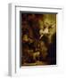 The Archangel Rapael Leaves the Family of Tobit, 1637-Rembrandt van Rijn-Framed Giclee Print