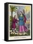 The Archangel Raphael Advises Tobias to Catch a Fish-Chiesa-Framed Stretched Canvas