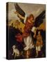 The Archangel Raphael and Tobias-Titian (Tiziano Vecelli)-Stretched Canvas