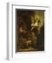 The Archangel Raphael Taking Leave of the Tobit Family, 1637-Rembrandt van Rijn-Framed Giclee Print