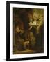 The Archangel Raphael Taking Leave of the Tobit Family, 1637-Rembrandt van Rijn-Framed Giclee Print