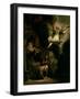 The Archangel Raphael Taking Leave of the Tobit Family, 1637-Rembrandt van Rijn-Framed Giclee Print