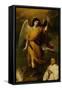 The Archangel Raphael with Bishop Domonte-Bartolome Esteban Murillo-Framed Stretched Canvas