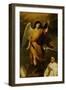 The Archangel Raphael with Bishop Domonte-Bartolome Esteban Murillo-Framed Giclee Print