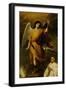 The Archangel Raphael with Bishop Domonte-Bartolome Esteban Murillo-Framed Giclee Print