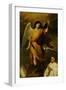 The Archangel Raphael with Bishop Domonte-Bartolome Esteban Murillo-Framed Giclee Print