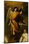 The Archangel Raphael with Bishop Domonte-Bartolome Esteban Murillo-Mounted Giclee Print