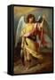 The Archangel Raphael-Bartolome Esteban Murillo-Framed Stretched Canvas