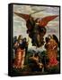 The Archangels Triumphing over Lucifer-Marco D'oggiono-Framed Stretched Canvas