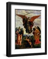 The Archangels Triumphing over Lucifer-Marco D'oggiono-Framed Giclee Print