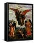 The Archangels Triumphing over Lucifer-Marco D'oggiono-Framed Stretched Canvas