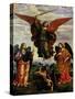 The Archangels Triumphing over Lucifer-Marco D'oggiono-Stretched Canvas