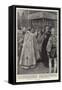 The Archbishop of Canterbury Anointing the King-Frank Dadd-Framed Stretched Canvas