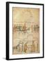 The Archbishop of Palermo, Miniature, 12th Century-null-Framed Giclee Print