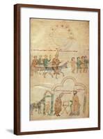The Archbishop of Palermo, Miniature, 12th Century-null-Framed Giclee Print