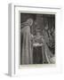 The Archbishop of York Putting the Sceptre into the Queen's Hand-William Hatherell-Framed Giclee Print