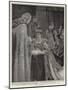 The Archbishop of York Putting the Sceptre into the Queen's Hand-William Hatherell-Mounted Giclee Print