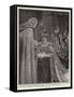 The Archbishop of York Putting the Sceptre into the Queen's Hand-William Hatherell-Framed Stretched Canvas