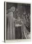 The Archbishop of York Putting the Sceptre into the Queen's Hand-William Hatherell-Stretched Canvas