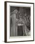 The Archbishop of York Putting the Sceptre into the Queen's Hand-William Hatherell-Framed Giclee Print