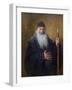 The Archdeacon, 1877 (Oil on Canvas)-Ilya Efimovich Repin-Framed Giclee Print