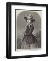 The Archduchess Maximilian of Austria, Princess Charlotte of Belgium-null-Framed Giclee Print