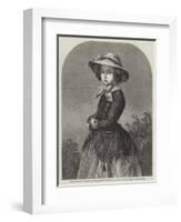 The Archduchess Maximilian of Austria, Princess Charlotte of Belgium-null-Framed Giclee Print