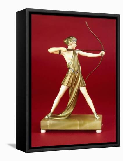 The Archer-Johann Philipp Ferdinand Preiss-Framed Stretched Canvas