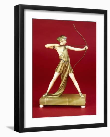 The Archer-Johann Philipp Ferdinand Preiss-Framed Giclee Print