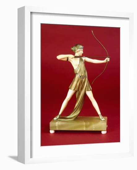 The Archer-Johann Philipp Ferdinand Preiss-Framed Giclee Print