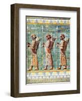 The Archers of Kiing Darius, Susa, Iran, 1933-1934-null-Framed Giclee Print