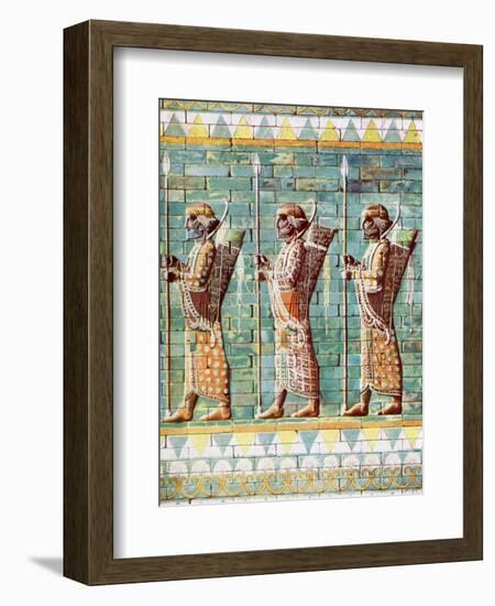 The Archers of Kiing Darius, Susa, Iran, 1933-1934-null-Framed Giclee Print